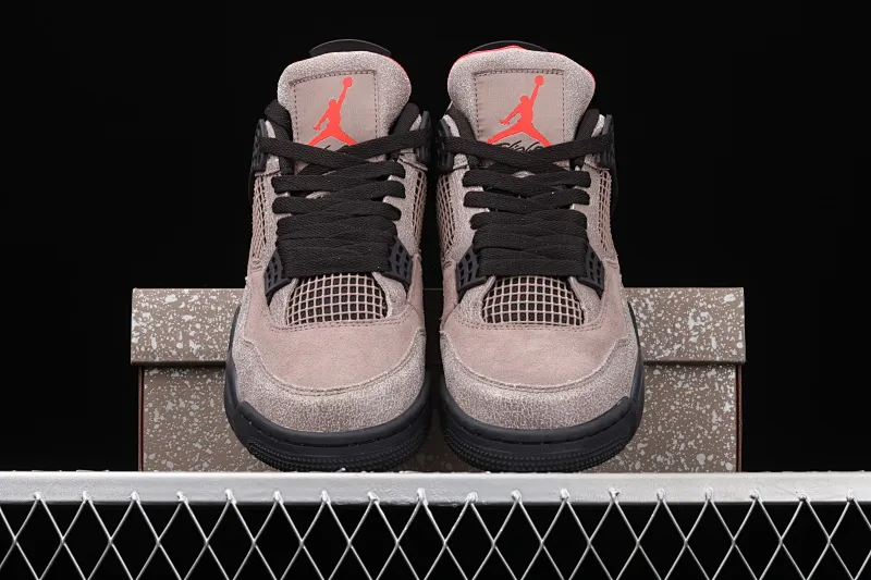 All categories Air Jordan Jordan series basketball shoes Air Jordan 4 Pure original Air Jordan 4 Retro "Taupe Haze" AJ4 Joe 4 black brown Mocha DB0732-200